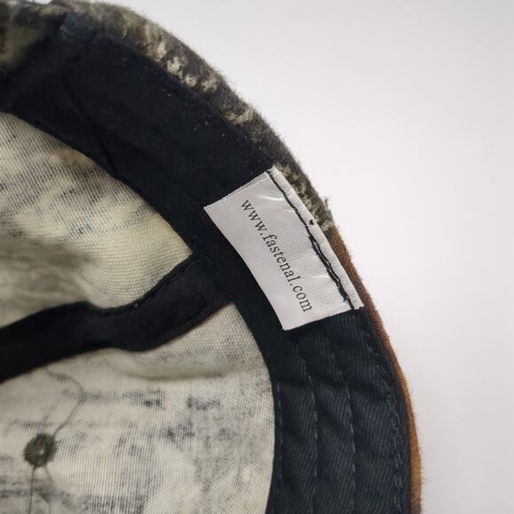 Fastenal Strapback Baseball Cap Multi One Size Adjustable Embroidered Camo - Picture 9 of 10